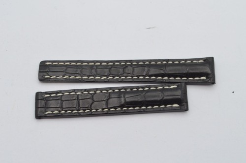 Breitling bracelet cuir - bracelet, en