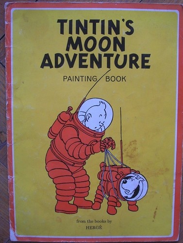Tintin moon adventure - tintin's,