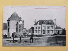 CPA 28 - FONTAINE SIMON DOMAINE CHÂTEAU FERME de MANOUYAU Cheval
