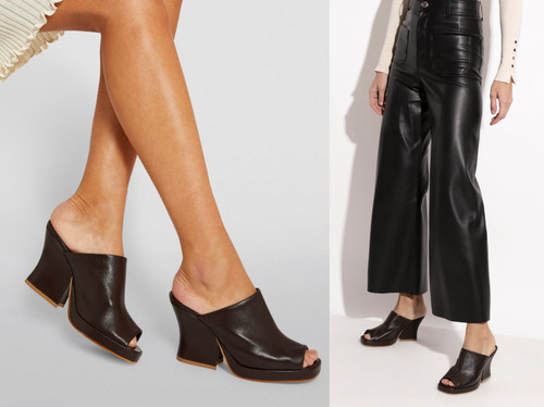 Bottega veneta mules empilées - bottega,