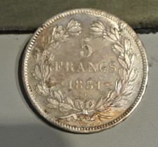 LOUIS PHILIPPE 5 FRANCS 1831 T