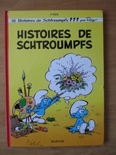 LIVRE BD 52 HISTOIRES DE SCHTROUMPFS