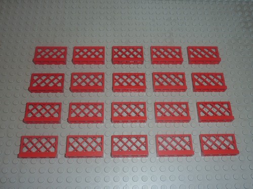 Barrière lego red - 20, fence