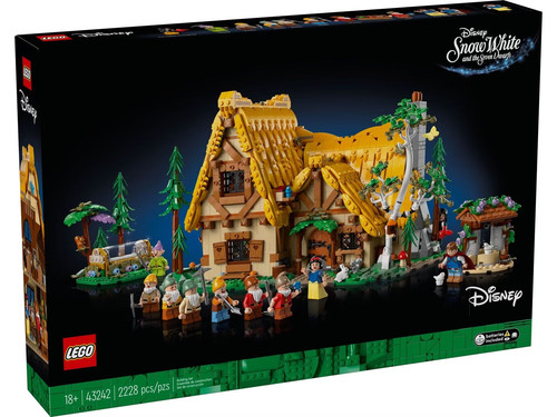 Lego 43242 blanche neige seven - blanche,