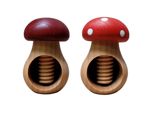 Casse noix bois - 2x, casse-noix