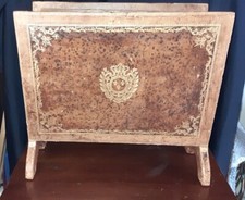 Porte Magazine En Cuir De Veau