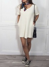 ROBE PULL ANJA WHITE MARGAUX LONNBERG NEUVE AVEC ETIQUETTE