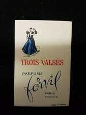 carte parfumée FORVIL paris 3