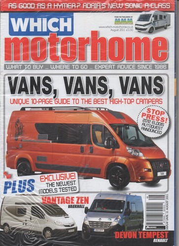 Which motorhome august 2011 - which,