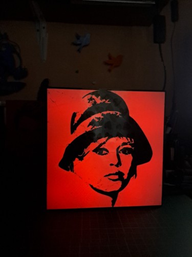 Brigitte bardot lampe lightbox - brigitte,