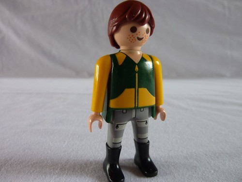Playmobil gardien zoo - gardien, de