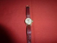 SUPERBE MONTRE MECANIQUE UNISEXE PLAQUE OR MORTIMA FONCTIONNE