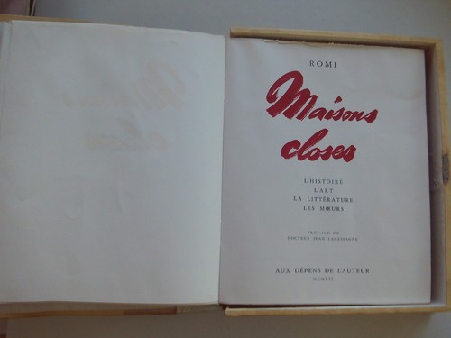 Romi maisons closes histoire - romi,