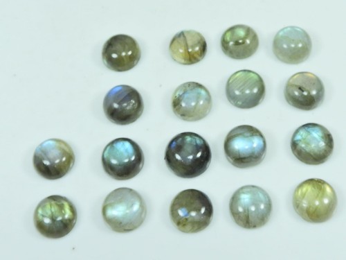 Cabochon rond labradorite - cabochon, en