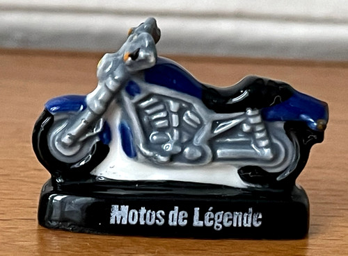 Fève moto légende superbe - fève,