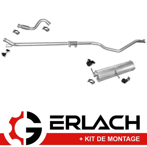 Echappement silencieux pour
