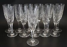 Lot 12 verres flûtes à