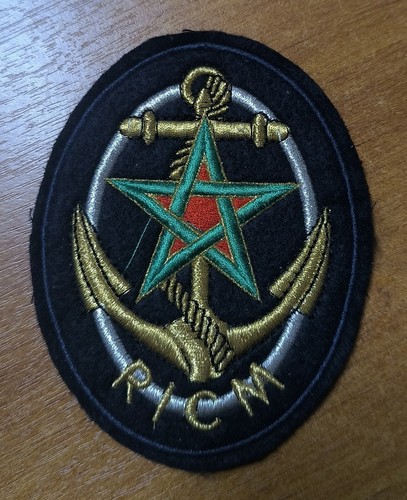 Insigne tissus patch oval - tissus, ricm