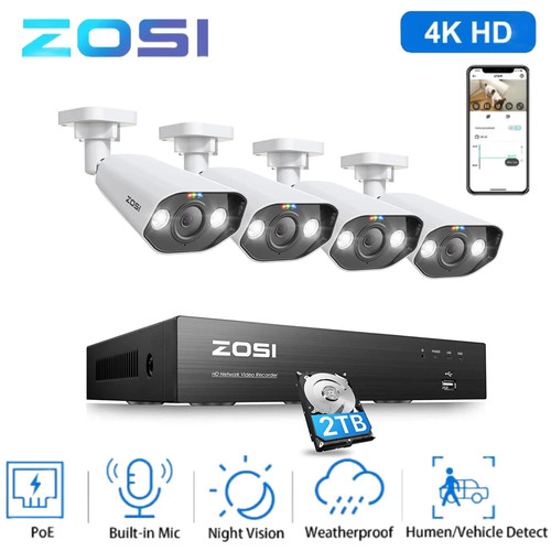 Zosi 8ch 8mp - 8ch,