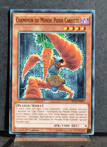 Carte shvi fr091 - carte, yu-gi-oh