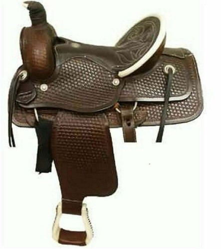 Selle cuir western trail - cuir,