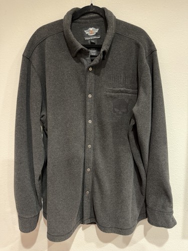 Harley davidson fleece shirt - davidson,