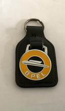 Porte clefs ancien  OPEL cuir - Garages - voiture - made in England -Keychain