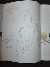 BD MICHEL VAILLANT / 5 FILLES DANS LA COURSE AVEC SUPER DESSIN ET DEDICACE /