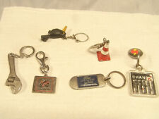 LOT 6 ANCIEN PORTE CLE SAMOS LOTO STYLE BOURBON KEY RING