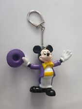 Porte-clés DISNEY Souris MICKEY en Costume Viloet Keychain vintage 80'