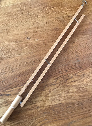 Vintage support baguette canne - baguette,