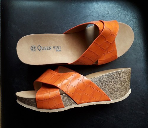 Mules compensées plateforme - mules,