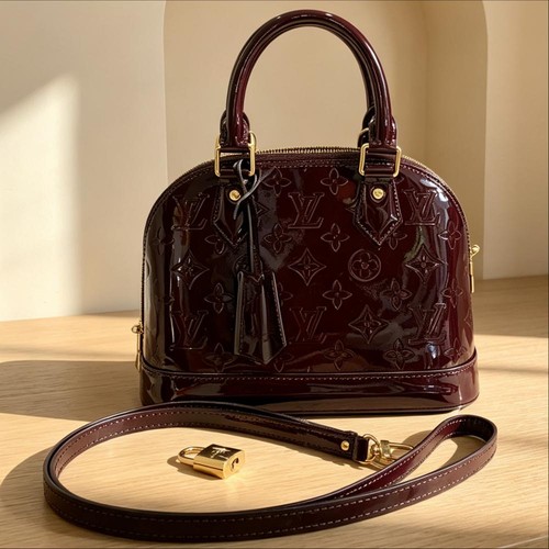 Louis vuitton alma - louis, amarante