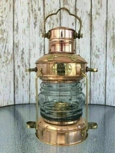 Lampe ancienne cuivre - , et