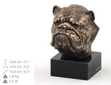 Bouledogue Anglais, statue
