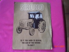 ANCIEN PROSPECTUS PUBLICITAIRE  CABINE SIROCCO    - ANGLETERRE