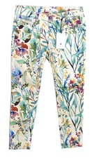 Freeman T Porter jean femme Alexa slim imprimé motifs 7/8 cropped Ribella