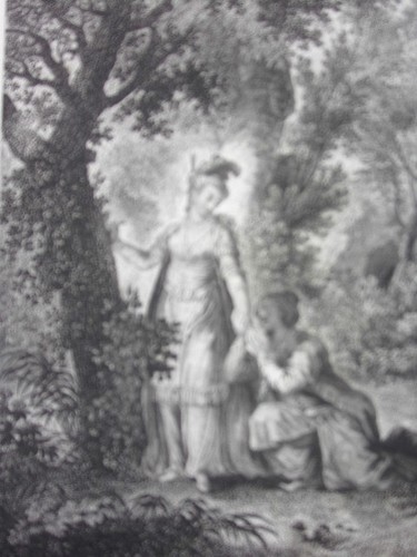 Gravure fragonard 1840 - gravure,