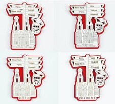 Cologne Colonia Cologne réfrigérateur bois aimant panneau divers modèles souvenir