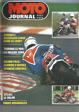 MOTO JOURNAL N°655 GUZZI 650 LARIO / YAM XJ 900 / SARRON / SPENCER / ATLAS