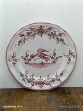 ASSIETTE DECOR OISEAU FLEURS