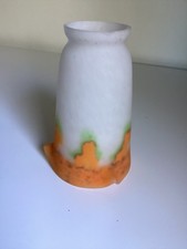 tulipe pâte de verre art déco MULLER. FRÈRES