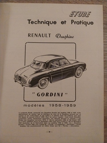 Revue technique renault - revue,