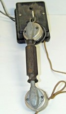 -JOLI PETIT TELEPHONE MURAL CAISSE BAKELITE sans marque visible COLLECTION DECO