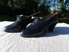 PAIRE DE CHAUSSURES FEMMES À TALONS T. 3 1/2 -  36 - LE SPHINX - ANNÉES 30/40
