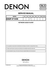 Service Manuel D'Instructions