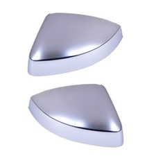 2 COQUE RETROVISEUR GRIS ALU