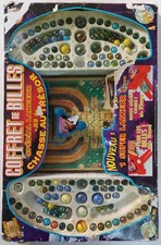Jeu de Billes Chasse au Trésor Années 90 avec Lanceur 140 Billes et Plateau 
