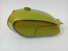 Honda CL350 Scrambler 1973 Candy Panther Gold Paint Steel Petrol Gas Tank