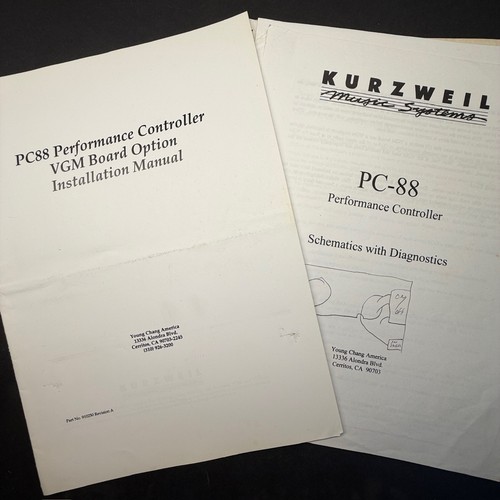 Vintage kurzweil pc88 - kurzweil,